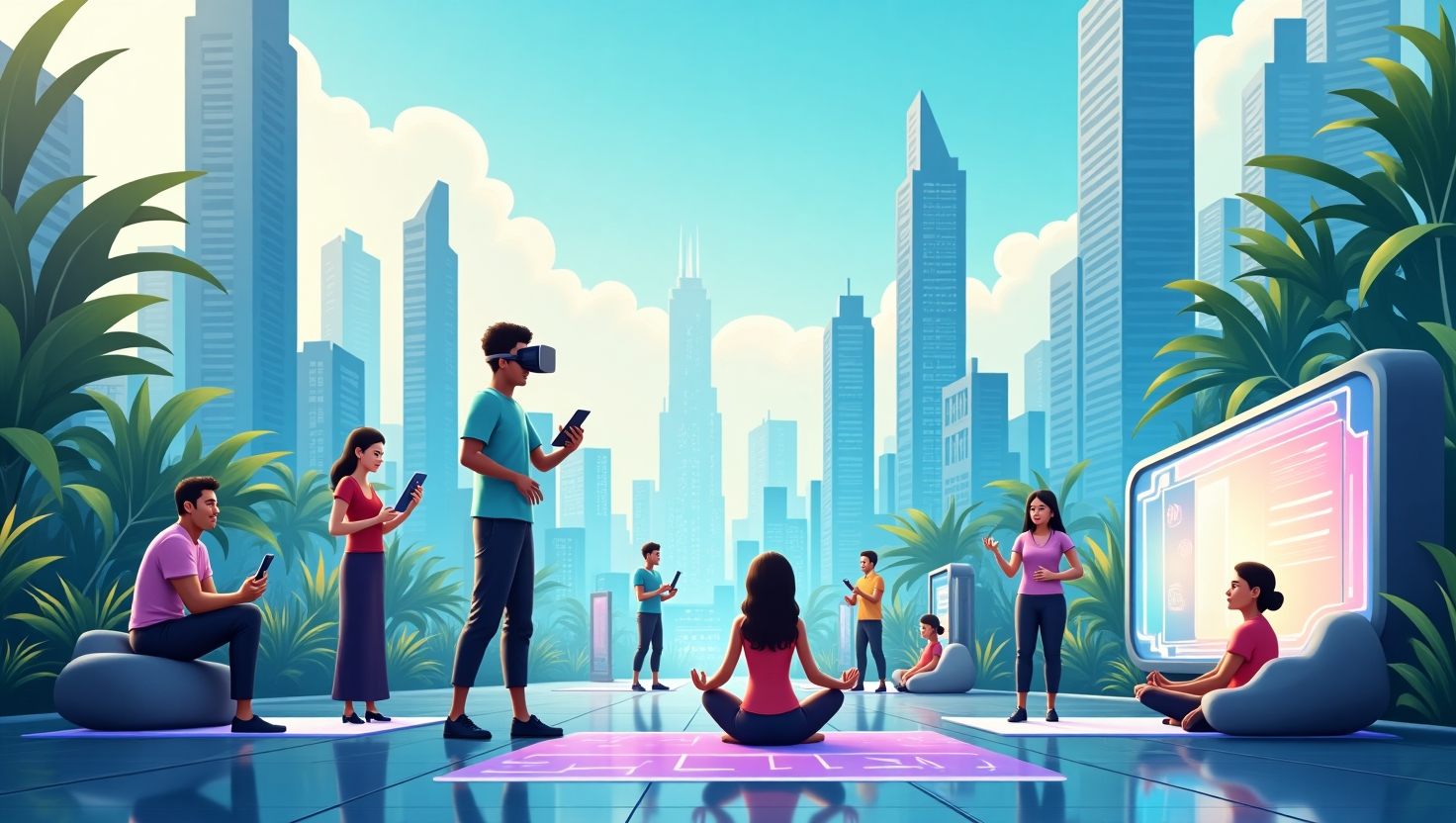 Digital Lifestyles 2025: How Technology is Reshaping Work, Travel, and Wellness